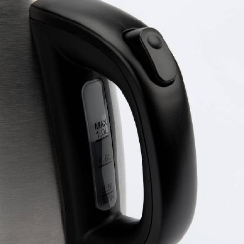 Aroma 1L Electric Water Kettle - Stainless Steel