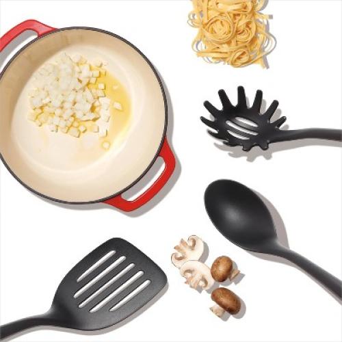 OXO Nylon Utensil Set Black