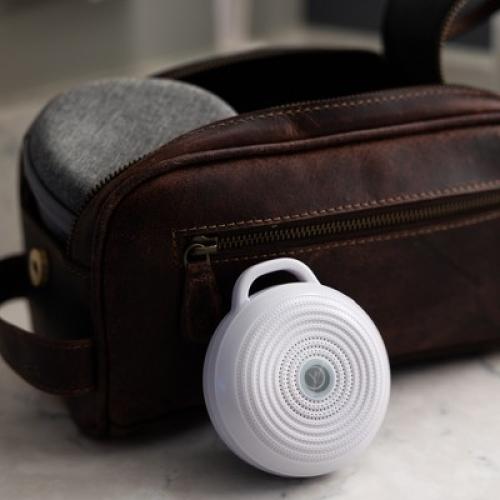 Color White  Portable White Noise Machine and Travel Case