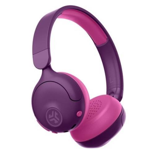 JLab JBuddies Bluetooth Wireless ANC Kids' Headphones - Purple/Pink