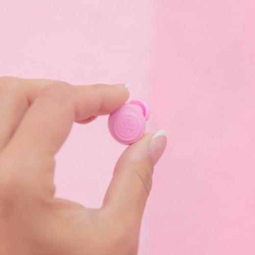 JLab Go Air POP True Wireless Bluetooth Earbuds - Pink