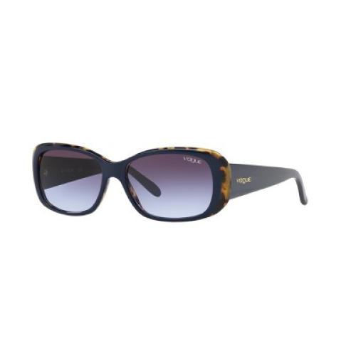 Vogue Eyewear VO2606S 55mm Woman Rectangle Sunglasses Violet Gradient Dark Grey Lens