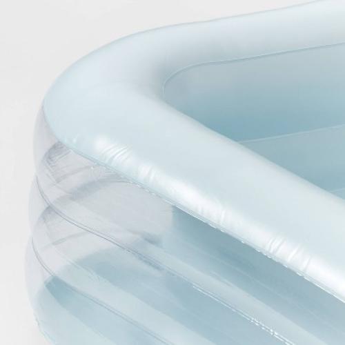 6' x 22 Deluxe Rectangular Family Pool Blue - Sun Squad