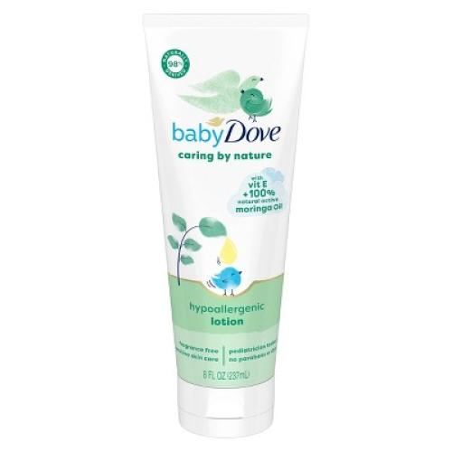 Baby Dove Caring by Nature Hypoallergenic Lotion - 8 fl oz 2 Pack