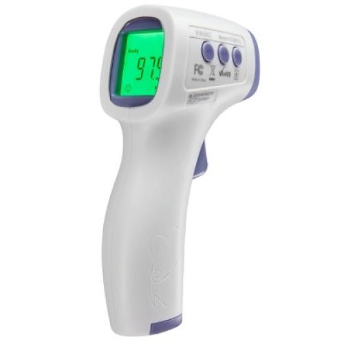 HoMedics No Contact Infrared Digital Thermometer for Body, Food, Liquid, and Room