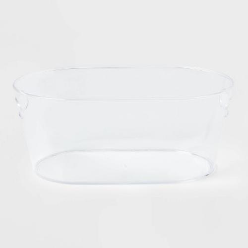 4gal Plastic Beverage Tub - Room Essentials™ ‼️ has stains and scratches ‼️