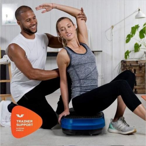 LifePro Blue Fitness Platform: Enhance Your Home Workouts with Our All-in-One Vibration Plate and Loop Bands