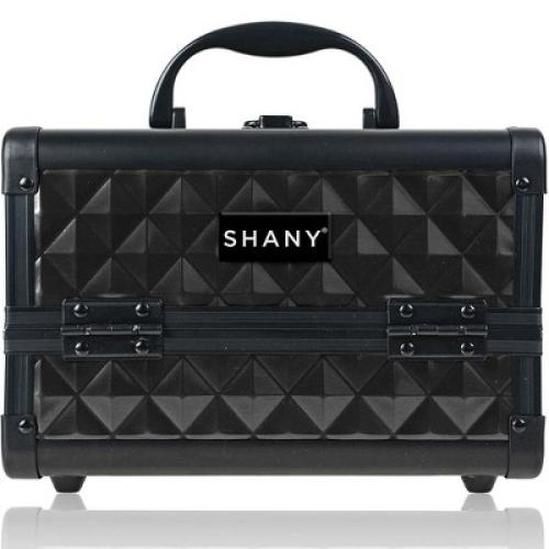 Color Black SHANY Makeup Train Case W/ Mirror -  Twilight