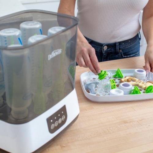 Dr. Brown's Bottle and Pacifier Sterilizer and Dryer - Gray