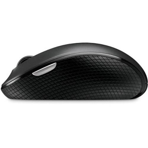 Microsoft 4000 Mouse Black - Wireless - Radio Frequency - 2.40 GHz - 1000 dpi - 4 Button(s)