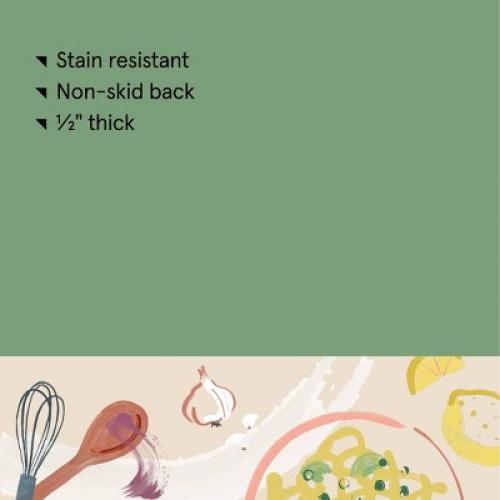 Elite Thick Comfort Mat Elite Cream - Figmint Stain-Resistant Kitchen Floor Mat, Indoor Use