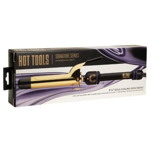 Hot Tools Signature Series Gold Curling Iron/Wand - 1 ¼