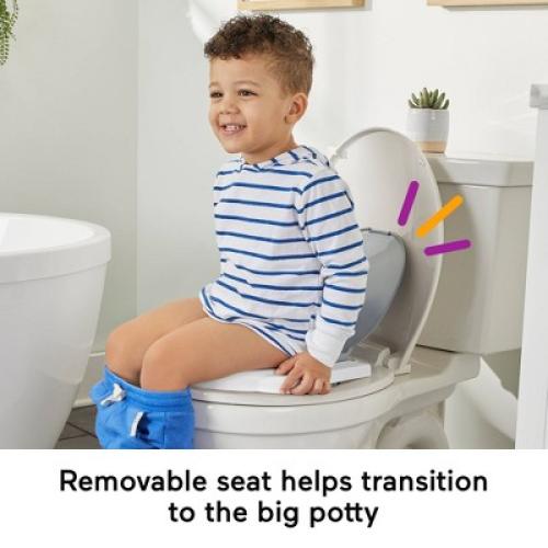 Fisher-Price Cheer For Me Potty - Gray/White