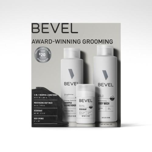 BEVEL On-the-Go Bath and Body Gift Set