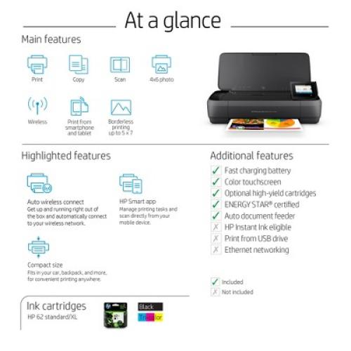 HP Inc. OfficeJet 250 Mobile All-in-One Printer