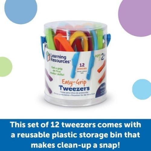 Learning Resources Easy Grip Preschool Tweezers