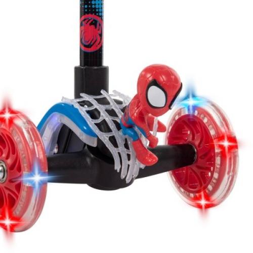 Huffy Spidey and His Amazing Friends 3-Wheel Tilt N Turn Kick Scooter - Blue