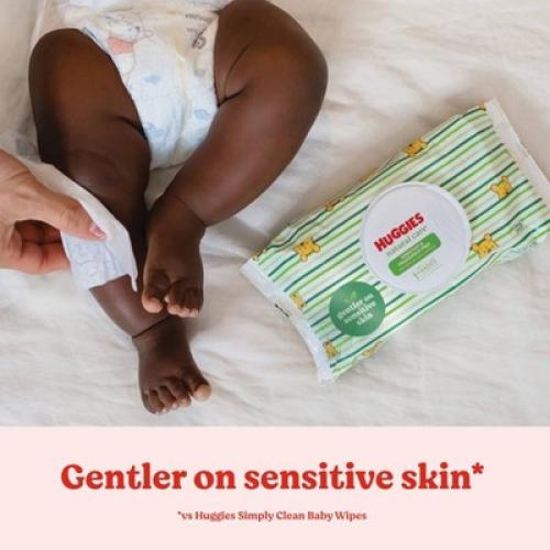 Huggies Natural Care Sensitive Unscented Baby Wipes - 288ct