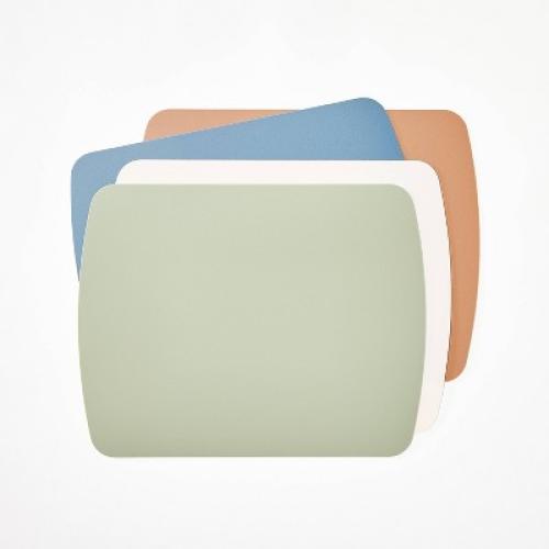 4pc 14x11 Nonslip Cutting Mat Set - Figmint™: Multicolor Silicone Cutting Board Set, Hand Wash