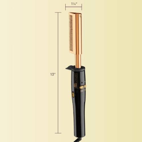 Conair InfinitiPro Straightening Comb - Gold