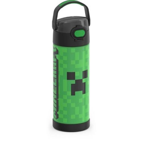 Thermos 16oz Stainless Steel FUNtainer Water Bottle Minecraft