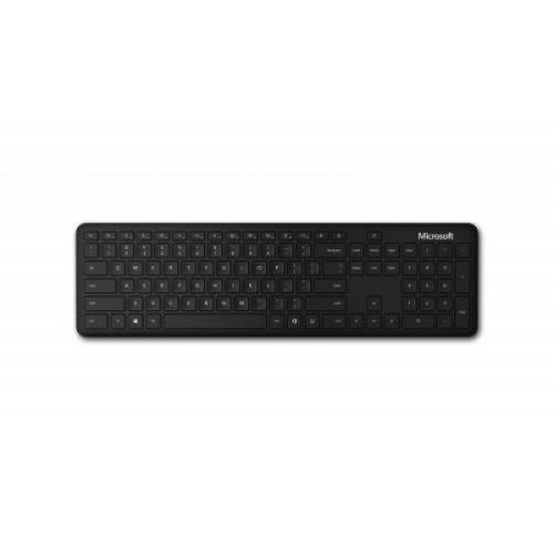 Microsoft Bluetooth Keyboard Black - Wireless Connectivity - Bluetooth - 32.81 ft - 2.40 GHz - English - Windows