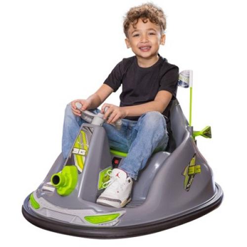 Flybar Blaster Bumper Powered Ride-On Car - Gray