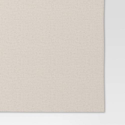 ; Linen Blend Tablecloth Cream - Threshold