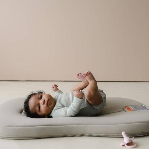 Snuggle Me Organic Curve Infant Lounger - Birch
