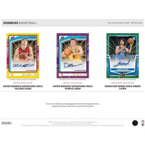 2024-25 Panini Donruss Basketball Mega Box (Blue Cracked Ice Insert!)