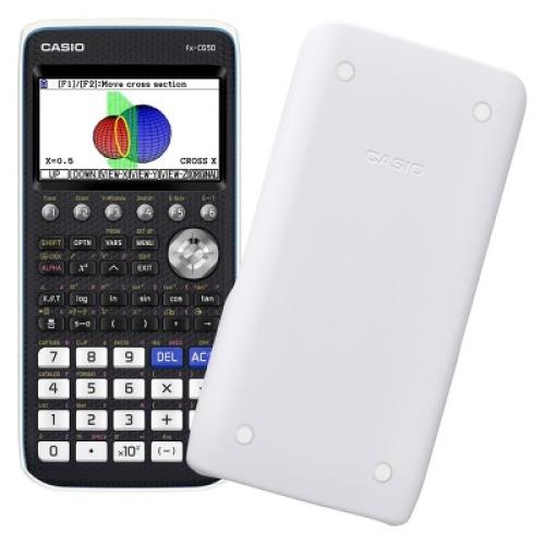Color Black Casio High-Resolution 3D Color Graphing Calculator - Black (FX-CG50)