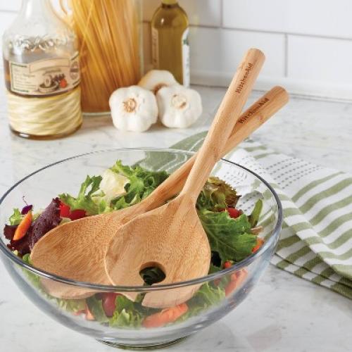 KitchenAid 2pc Bamboo Salad Serving Set