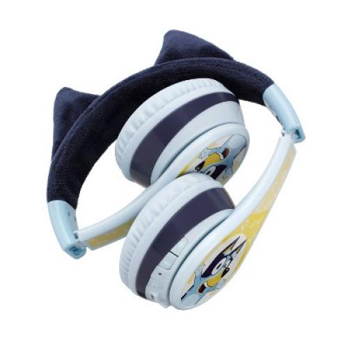 Color Blue eKids Bluey Bluetooth Wireless Headphones - Blue