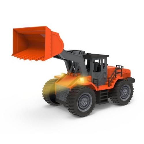 DRIVEN – Medium Toy Construction Truck with Remote Control – R/C Midrange Front End Loader