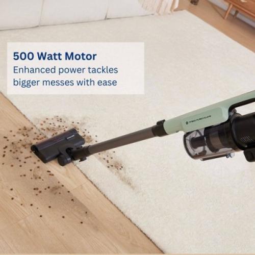 Tineco GO Pet Cordless Stick Vacuum with ZeroTangle Brush Technology Seafoam Green: HEPA Filter, Pet Hair, Multi-Surface