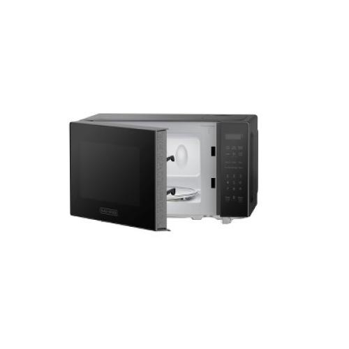 BLACK DECKER 0.7 cu ft Microwave Black