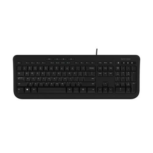 Incase Wired Keyboard 600 ? Designed by Microsoft ? Spill Resistant, Quiet Touch Keys, Plug and Play