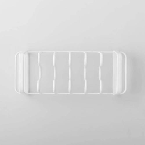 Wire Storage Lid Organizer White - Brightroom™: Kitchen Cabinet Organizer, Iron Pot & Pan Rack, 13.5 Depth