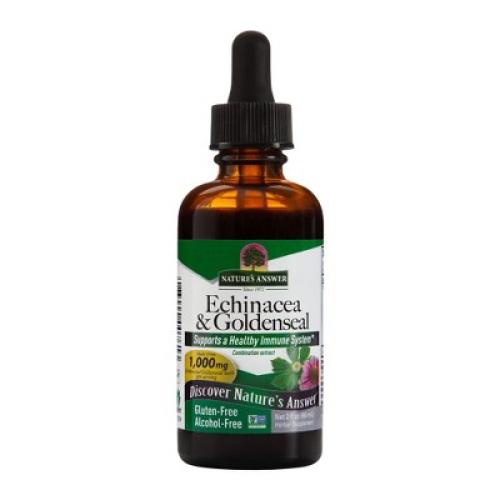 Size 2 oz exp date 01/28 Nature's Answer Echinacea and Goldenseal Extract Liquid - 2 oz