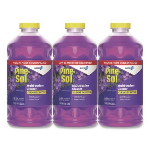 Pine-Sol CloroxPro Multi-Surface Cleaner Concentrated, Lavender Clean Scent - Case of 2- 80 oz