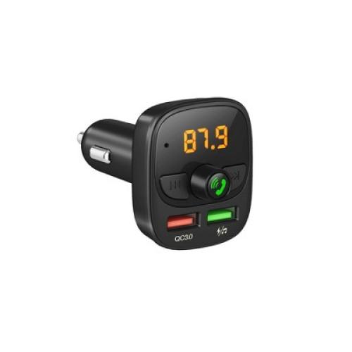 Color Black Just Wireless Bluetooth FM Transmitter - Black