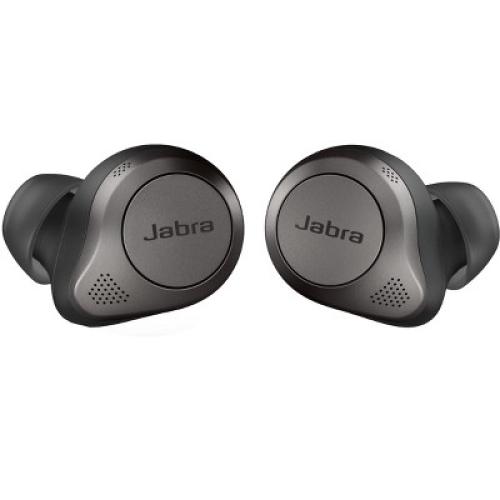 Jabra Elite 85t True Wireless Bluetooth Noise Cancelling Earbuds, Titanium Black