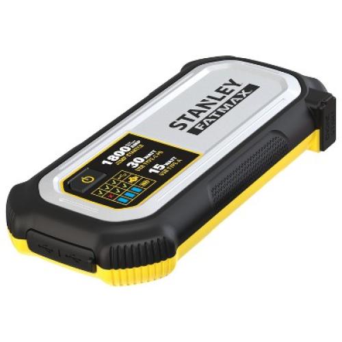 STANLEY® FATMAX® 1,800-Amp 12-Volt Automotive Jump Starter and USB Power Bank, LJ18FC