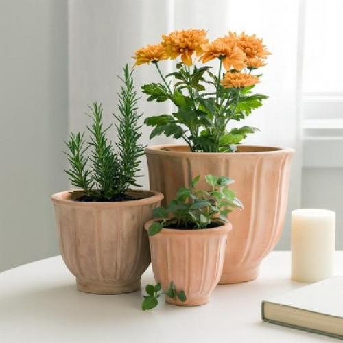 INCOMPLETE SET One Piece (Small) Ceramic Planter 8 in