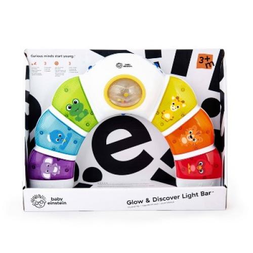 Baby Einstein Glow & Discover Light Bar Tummy Time Toy