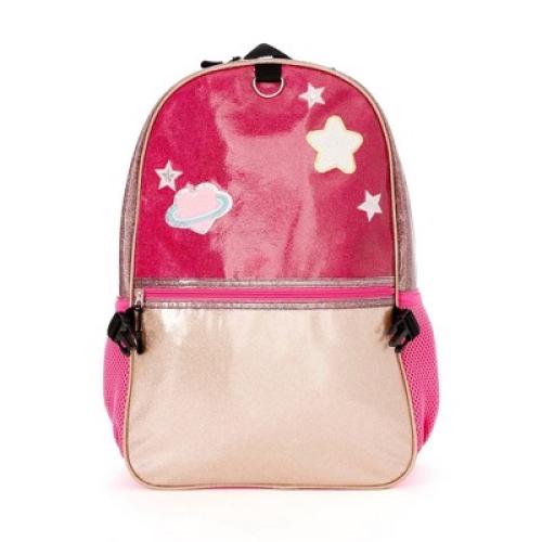 Locker Club Kids16L Kids Backpack with Lunch Box Headphone - Red/Gray: Preschool Backpack