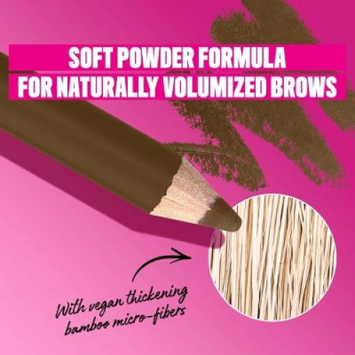 NYX Professional Makeup Powder Louder Brow Pencil - Soft Brown - 0.13oz: Filling, Shaping, Finish