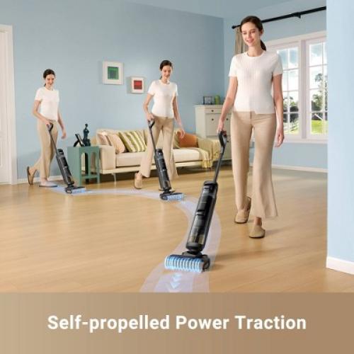 Dreame K20 Pro Wet and Dry Vacuum Black: Self-Cleaning Brushroll, HEPA Filter, Rechargeable, 30 Min Run Time, Bagless