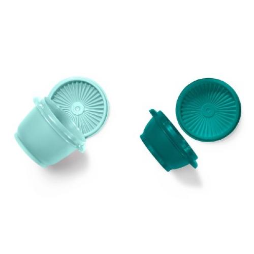 Tupperware 30pc (set of 15) Heritage Food Storage Container Set Teal Green: Stackable, Dishwasher-Safe!!