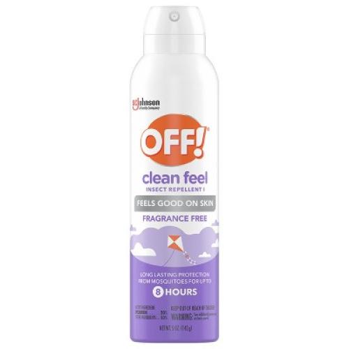 4 packOFF! Clean Feel Mosquito Repellent Bug Spray - 5oz